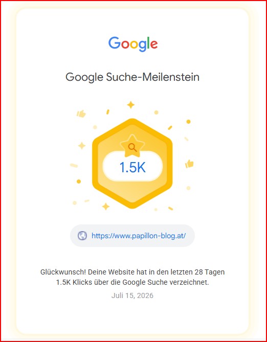 Besucherzahlen Papillon Blog 2 1 5 K Besucher Monat